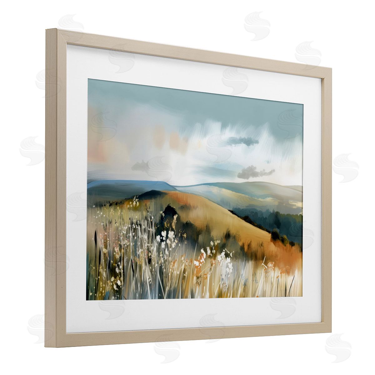 Elara Yasna Coastal Expressions Landscape Canvas Wall Art Print