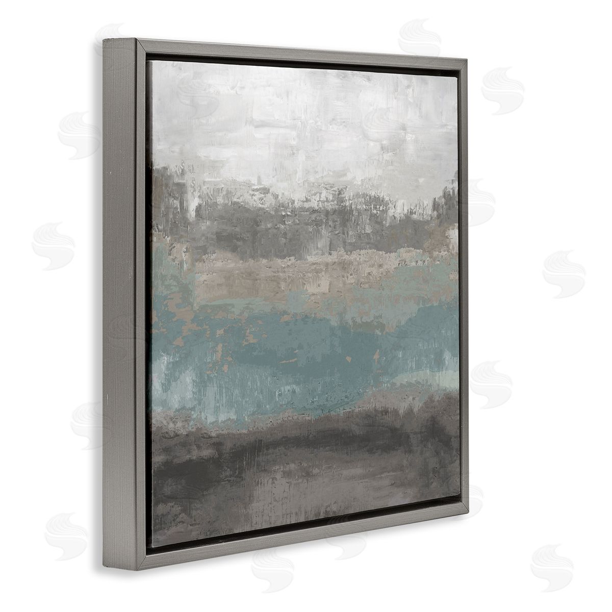 Hannah Dawson Earth And Sea Gradient Canvas Wall Art Print