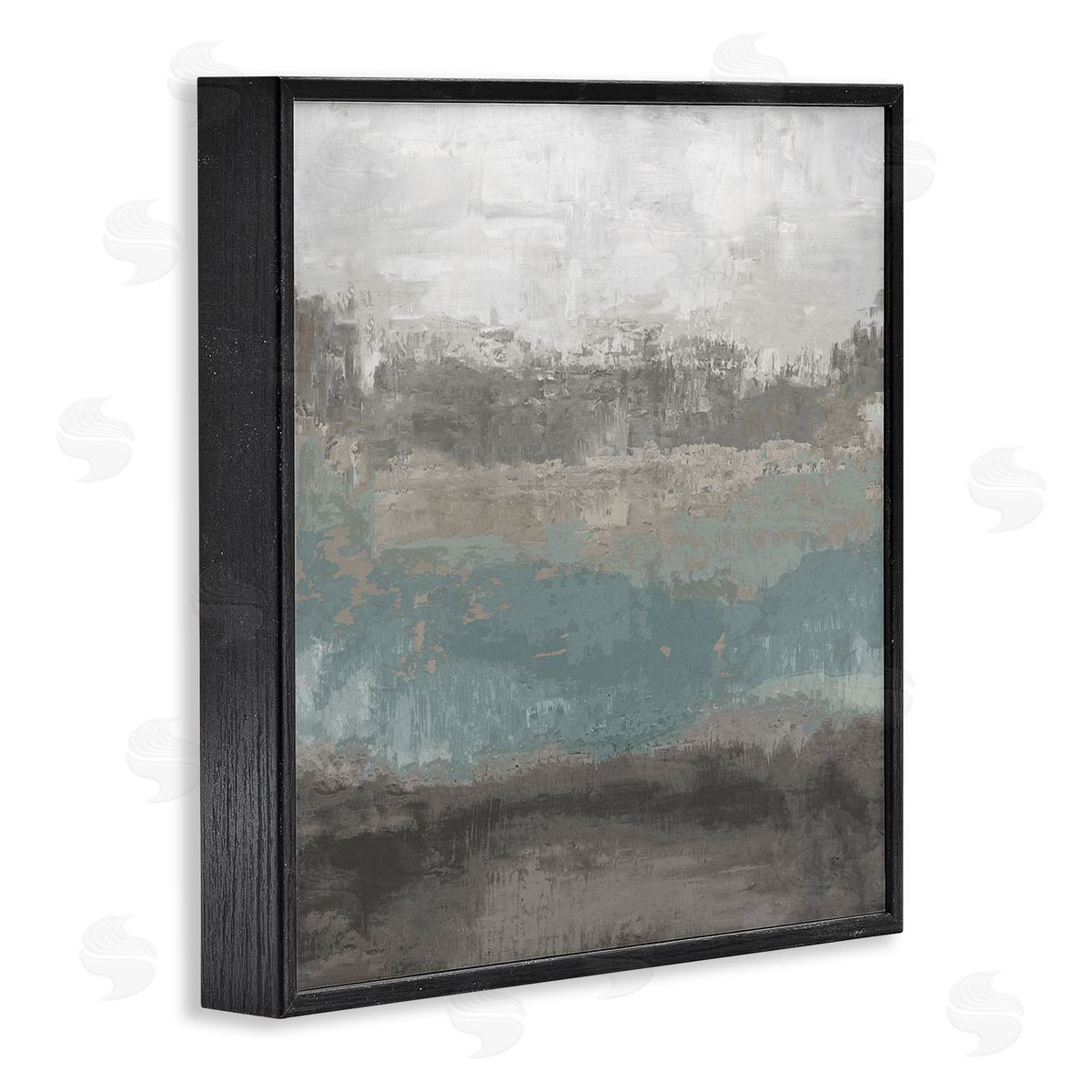 Hannah Dawson Earth And Sea Gradient Canvas Wall Art Print