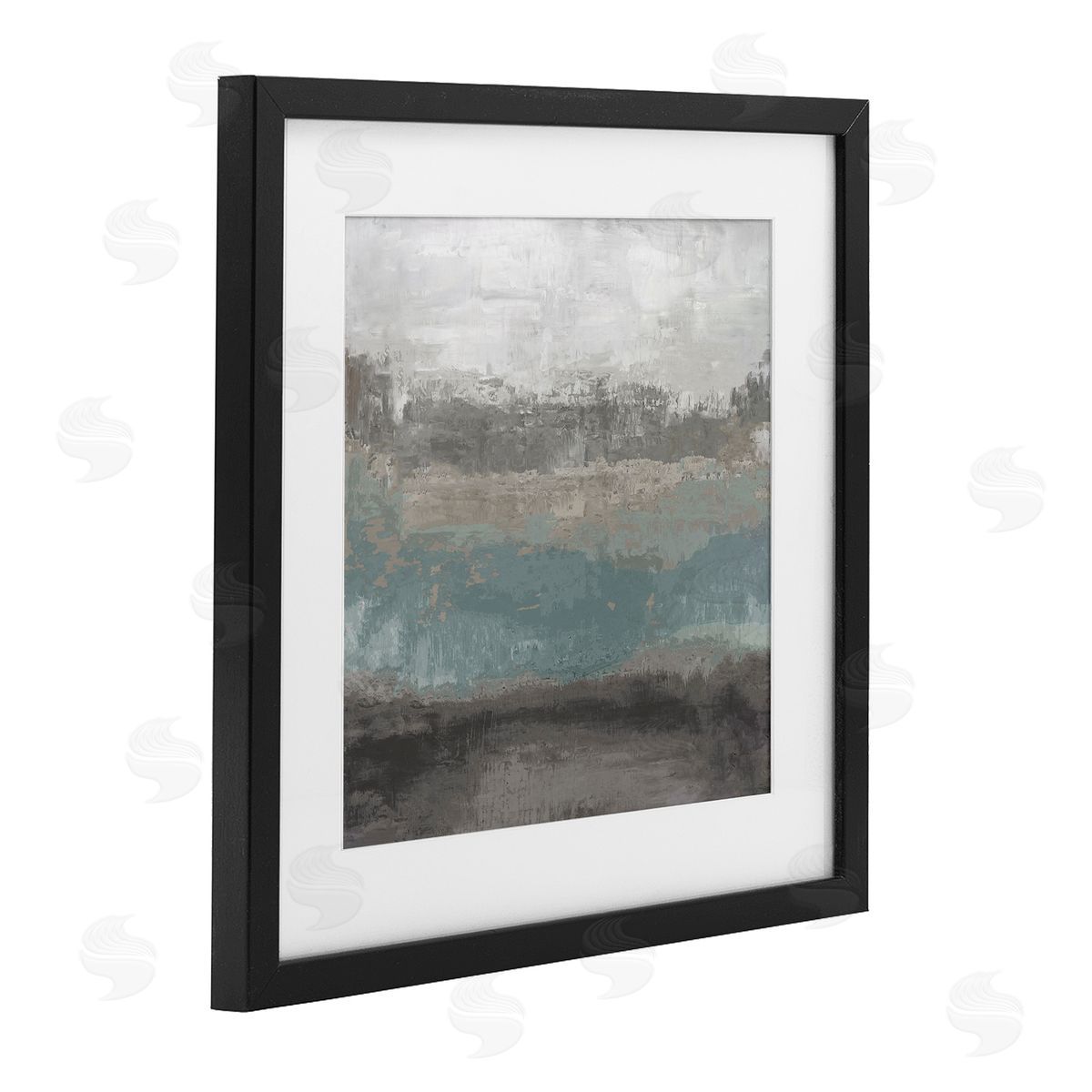 Hannah Dawson Earth And Sea Gradient Canvas Wall Art Print