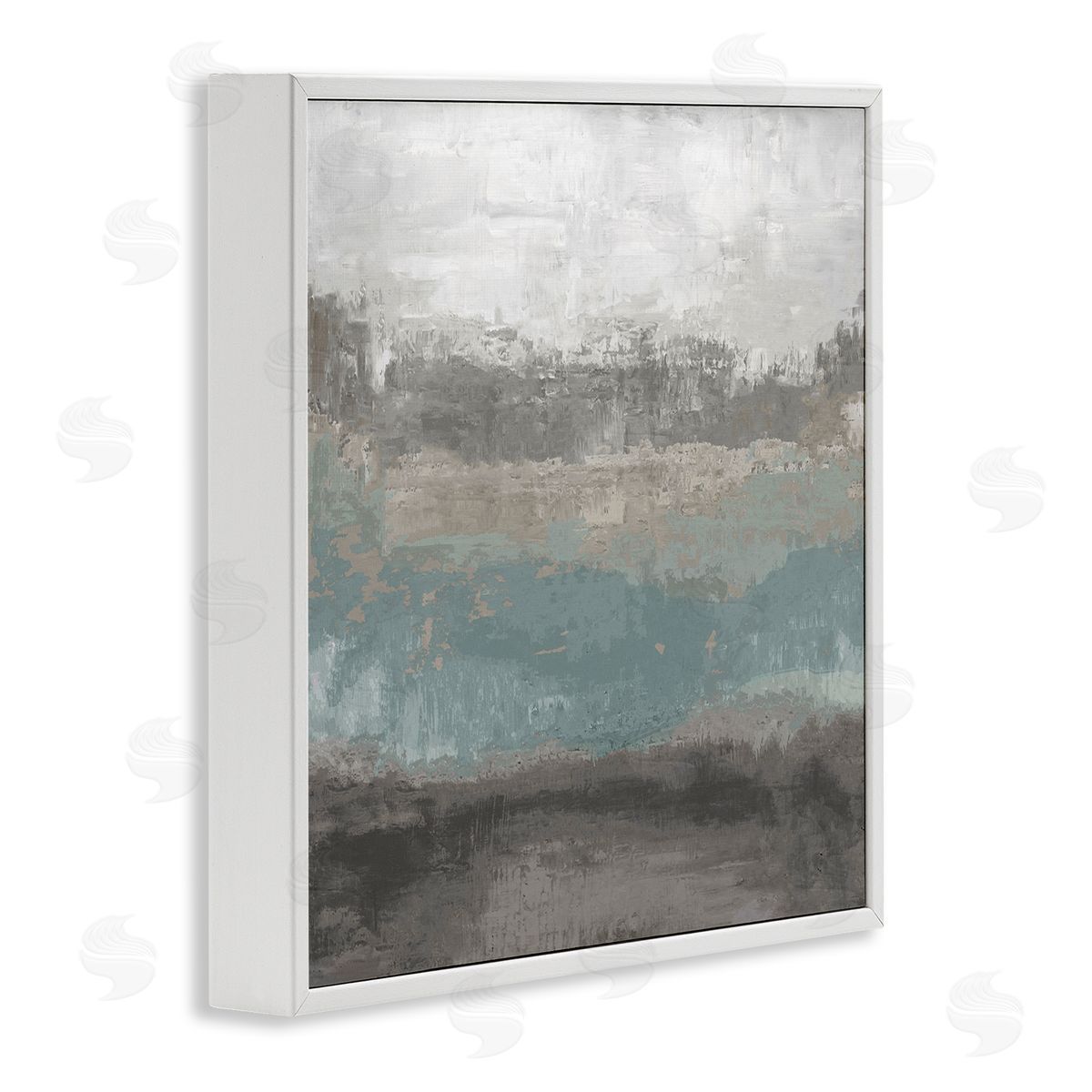 Hannah Dawson Earth And Sea Gradient Canvas Wall Art Print