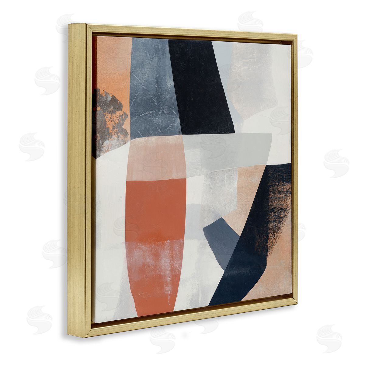 Mona Grace Geometric Fragmented Visions Canvas Wall Art Print