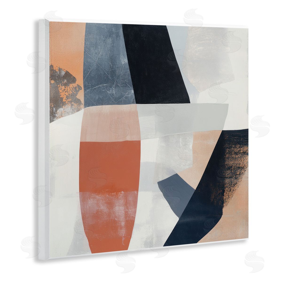 Mona Grace Geometric Fragmented Visions Canvas Wall Art Print