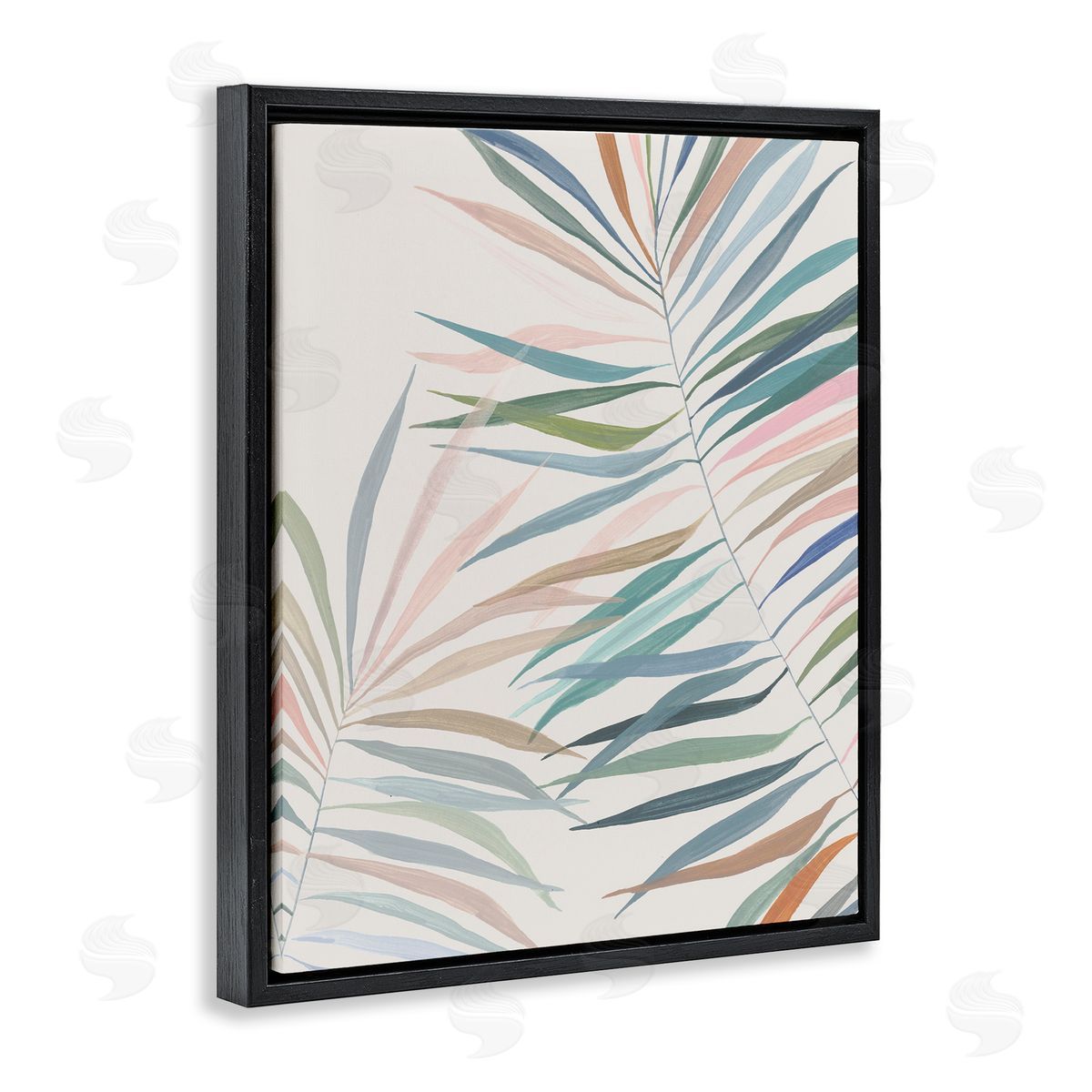 Hannah Dawson Pastel Tropical Harmony Canvas Wall Art Print