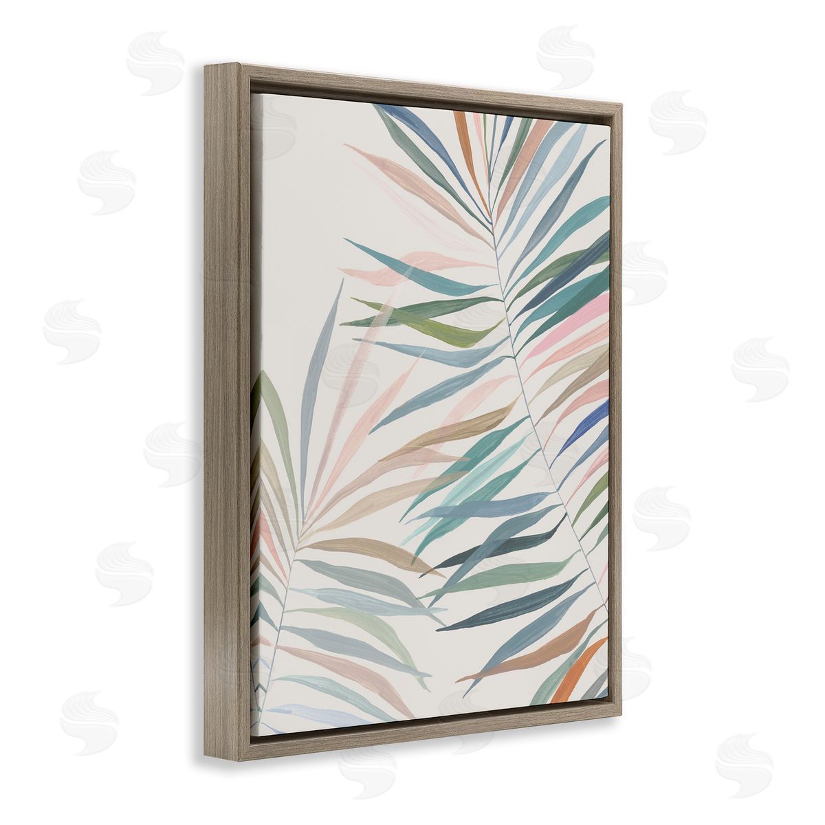 Hannah Dawson Pastel Tropical Harmony Canvas Wall Art Print