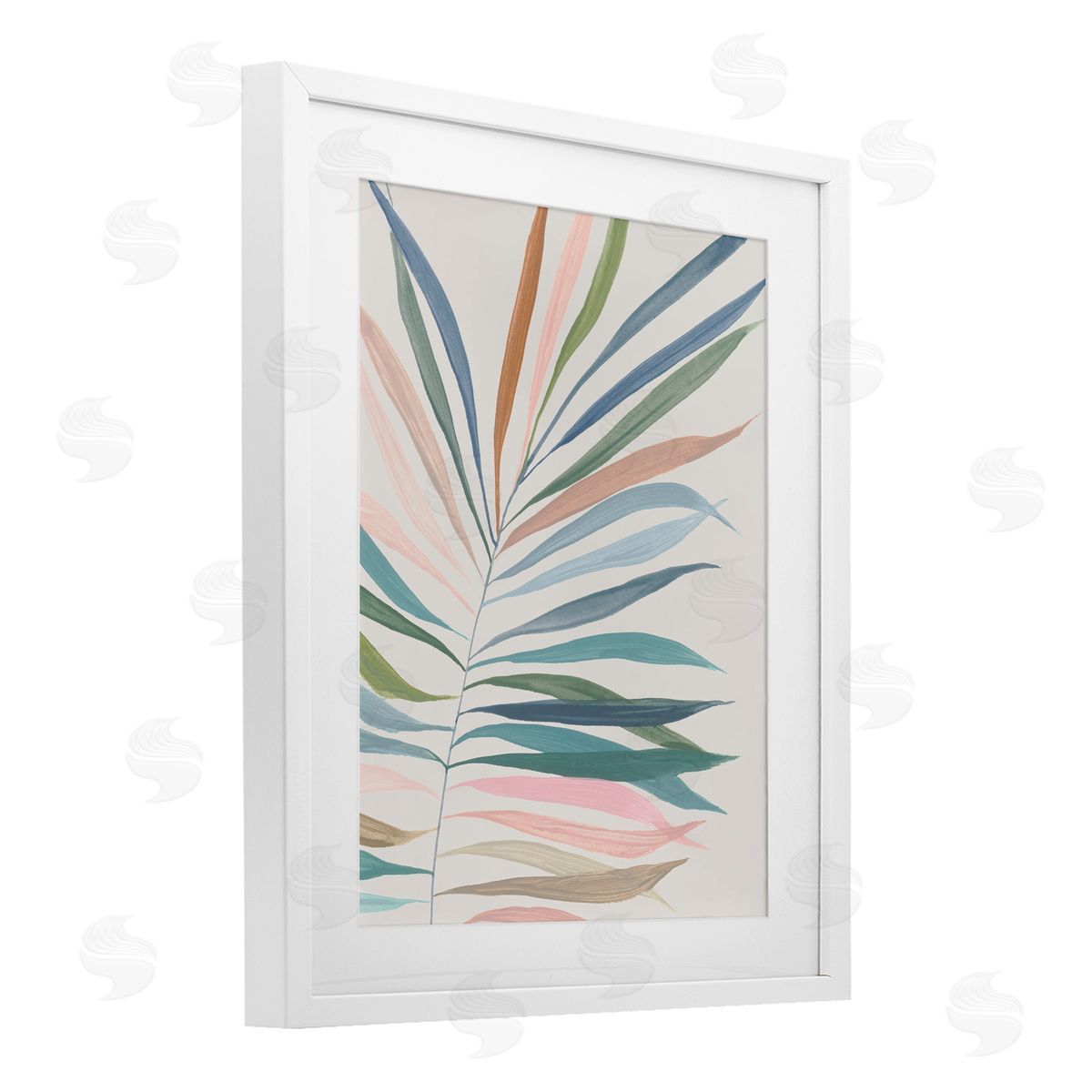 Hannah Dawson Tropical Harmony Palms Canvas Wall Art Print