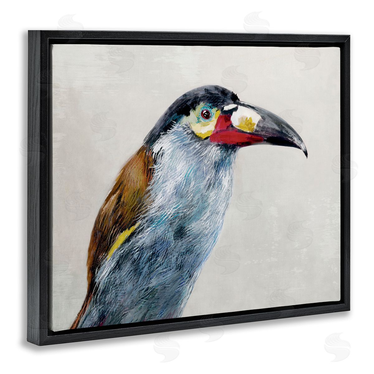 Jacob Q Black Billed Mountain Toucan Canvas Wall Art Print
