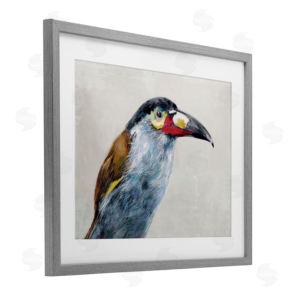 Jacob Q Black Billed Mountain Toucan Canvas Wall Art Print