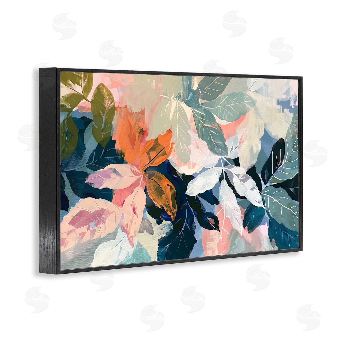 Elara Yasna Tropical Oasis Dream Canvas Wall Art Print