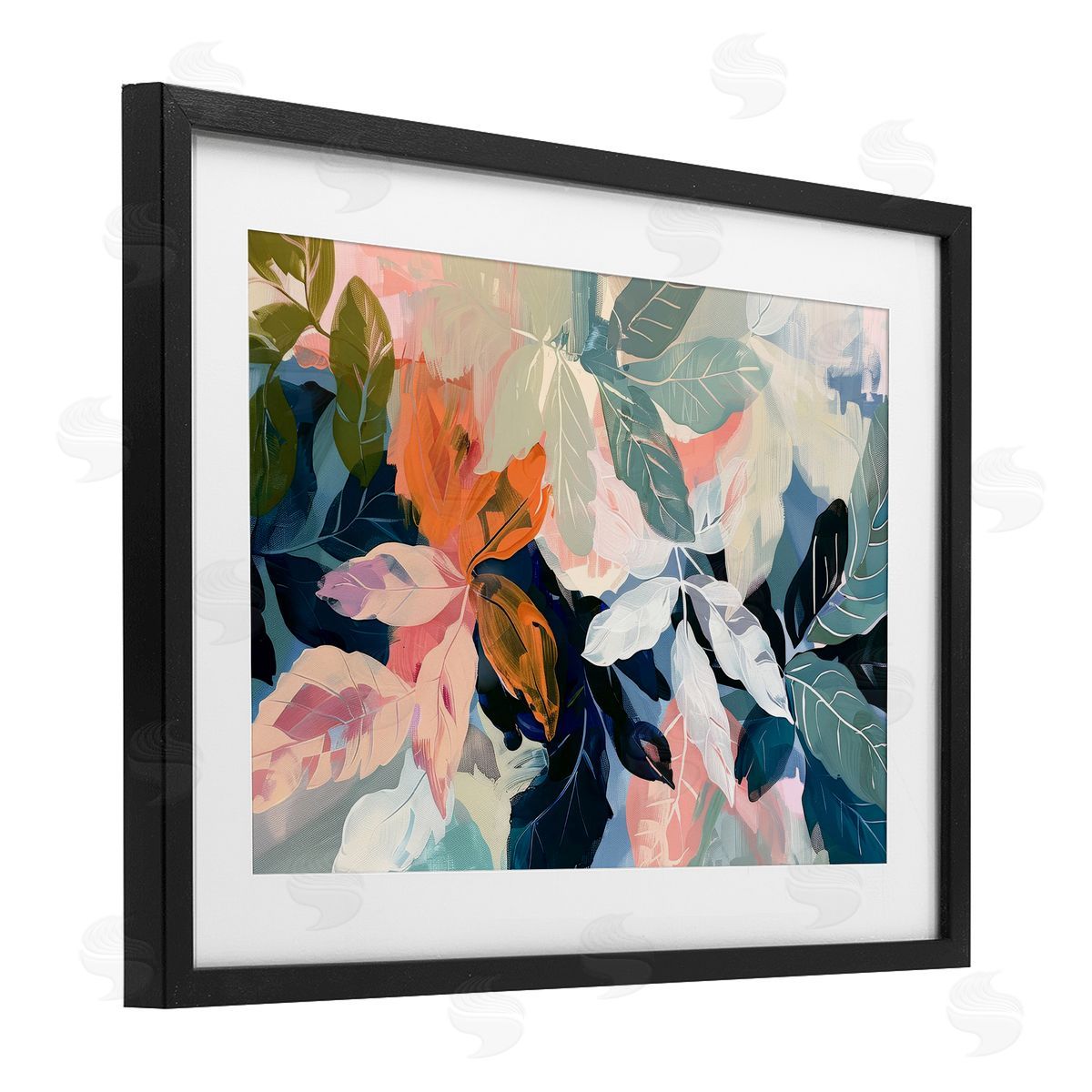 Elara Yasna Tropical Oasis Dream Canvas Wall Art Print