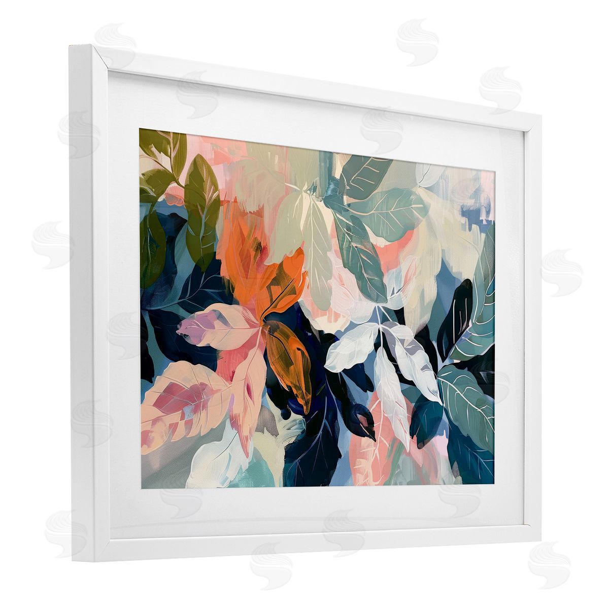 Elara Yasna Tropical Oasis Dream Canvas Wall Art Print