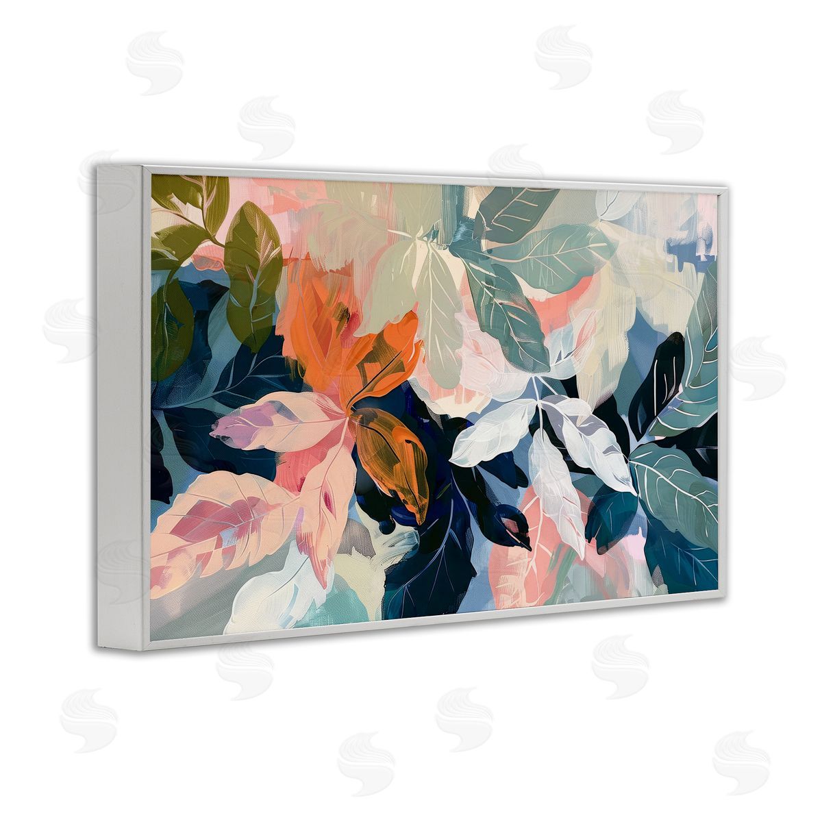 Elara Yasna Tropical Oasis Dream Canvas Wall Art Print