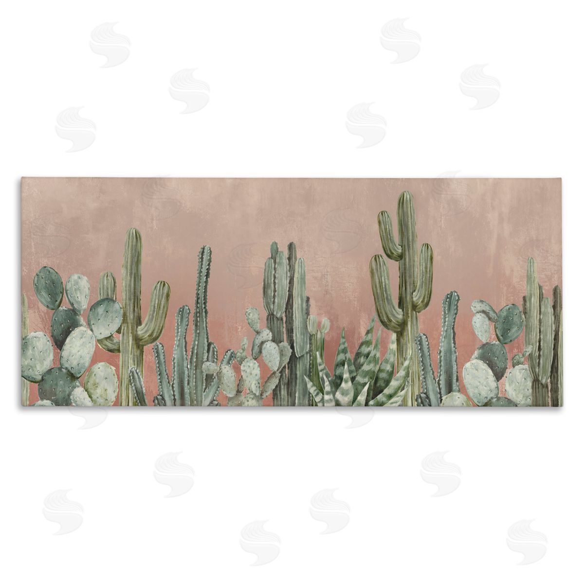 Luna Mavis Spines In The Sun Canvas Wall Art Print