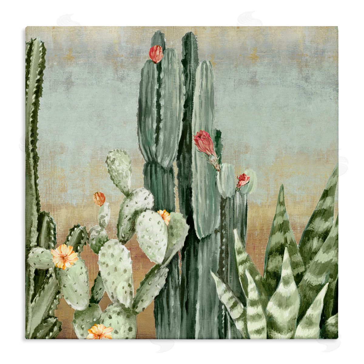 Luna Mavis Bloom Among Thorns Canvas Wall Art Print