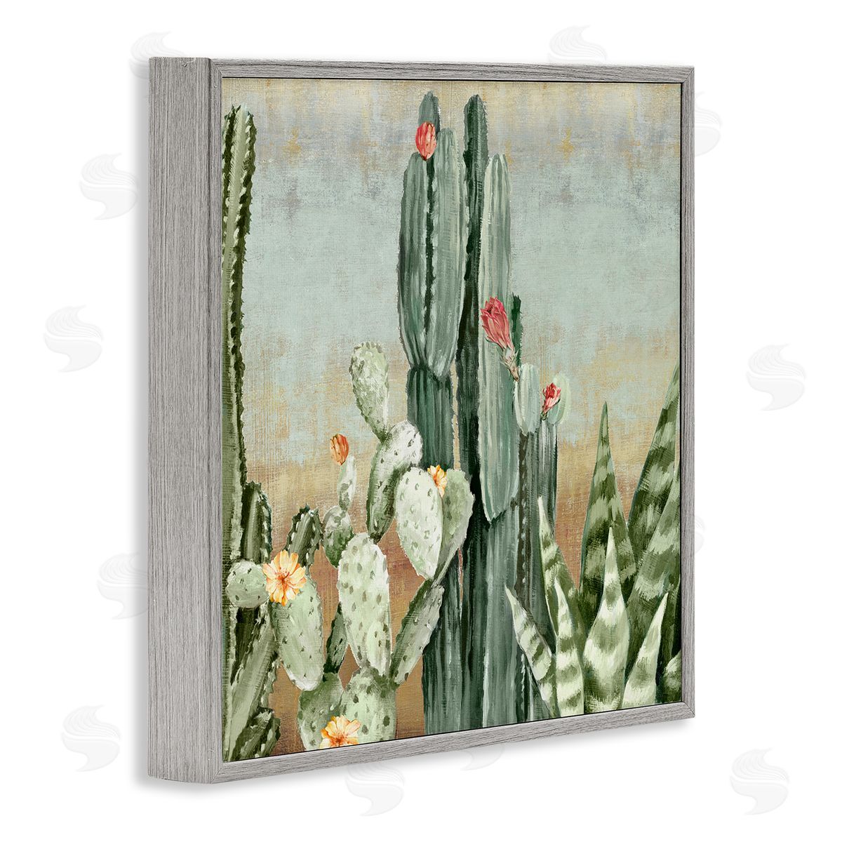 Luna Mavis Bloom Among Thorns Canvas Wall Art Print