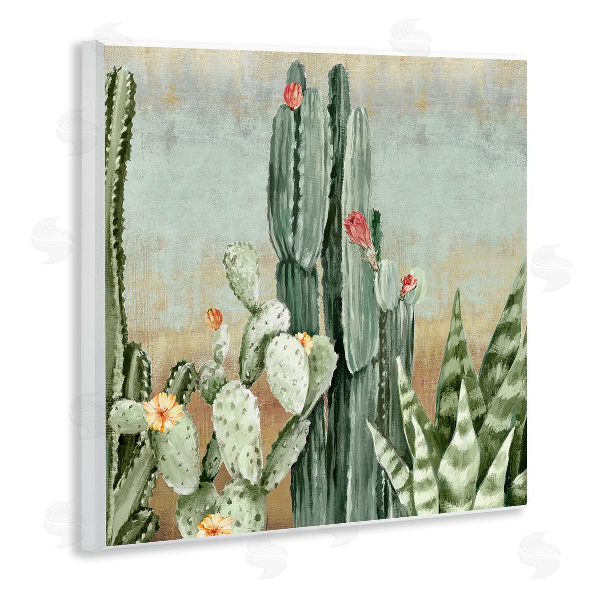 Luna Mavis Bloom Among Thorns Canvas Wall Art Print