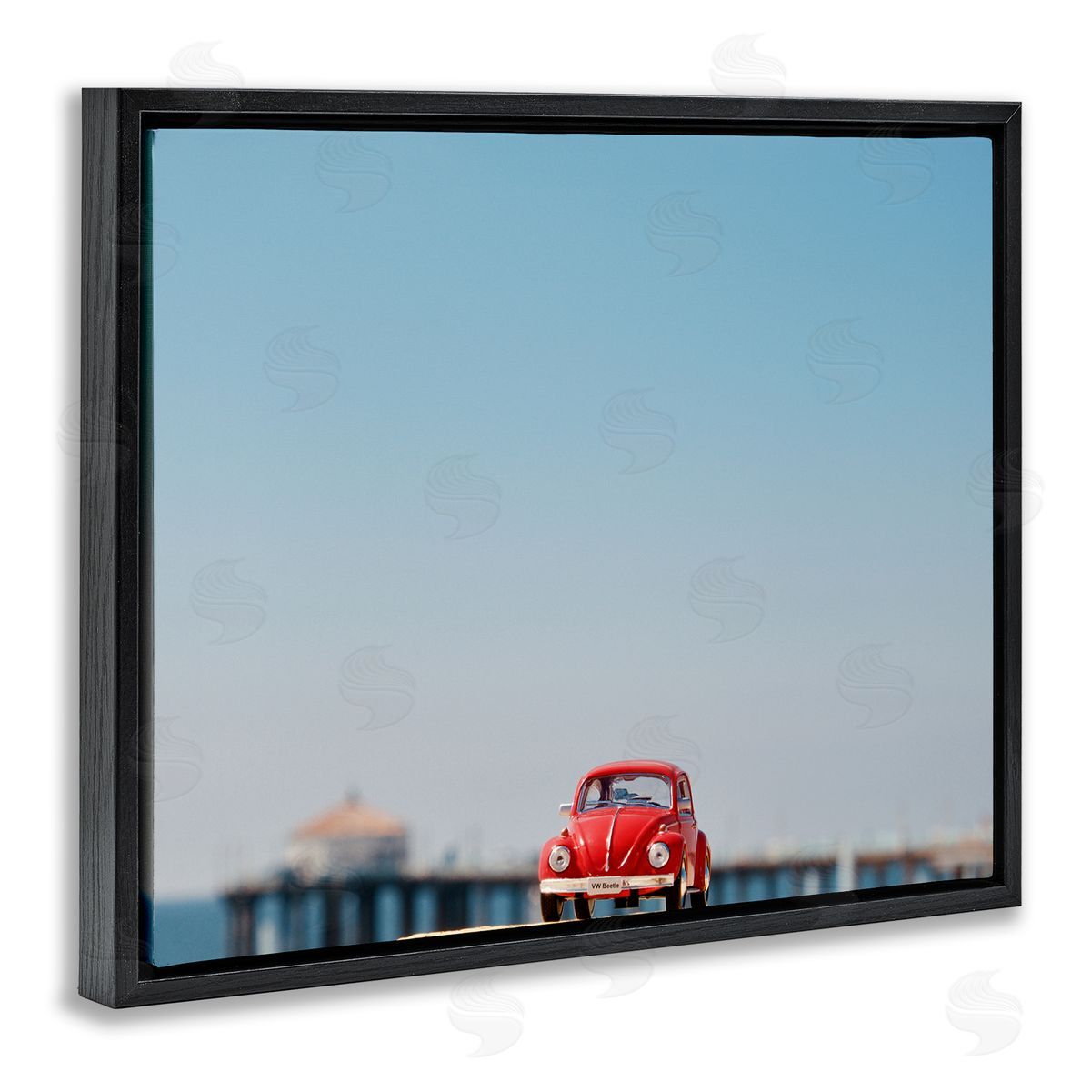 Ashley Singleton Red Vintage Car Adventure Canvas Wall Art Print