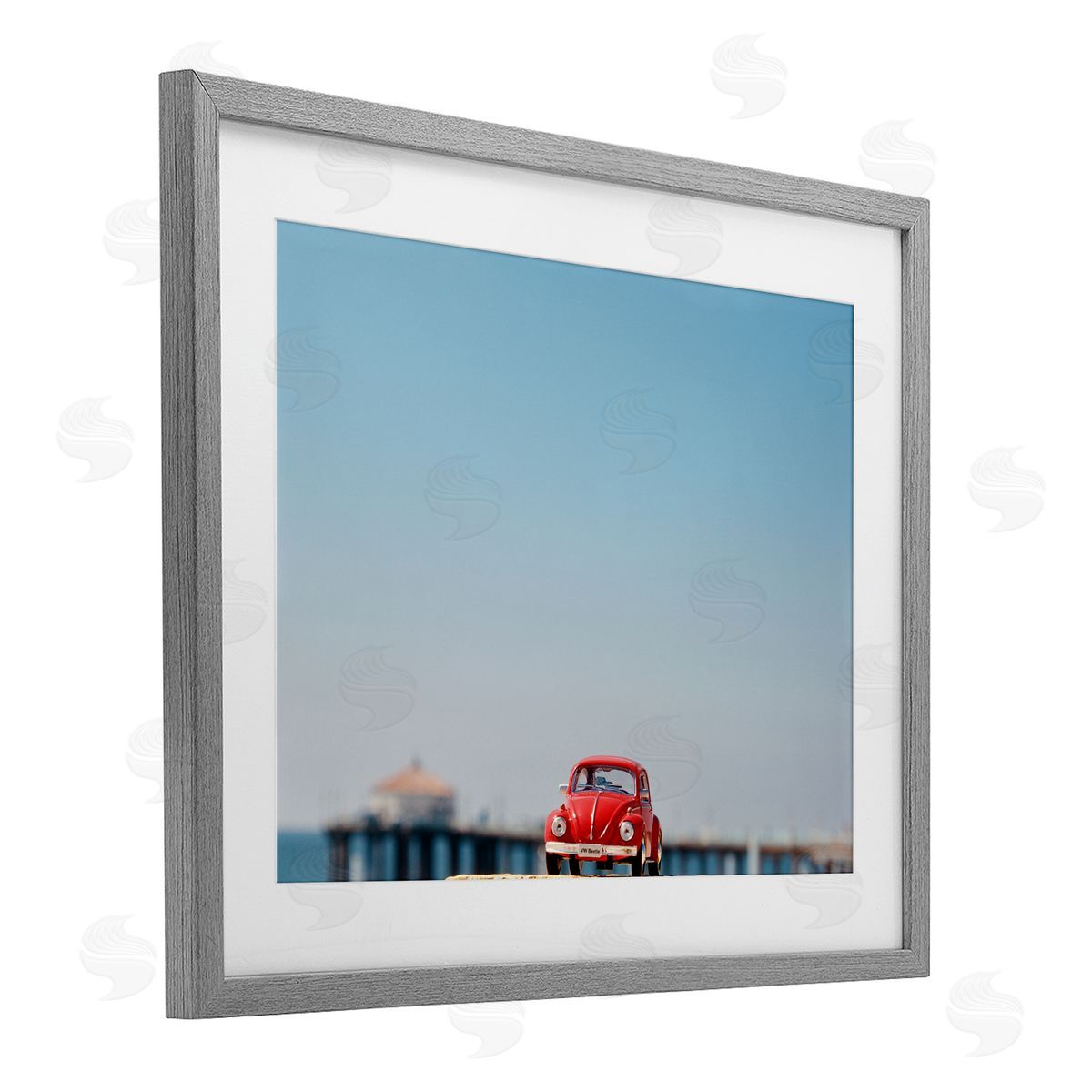 Ashley Singleton Red Vintage Car Adventure Canvas Wall Art Print