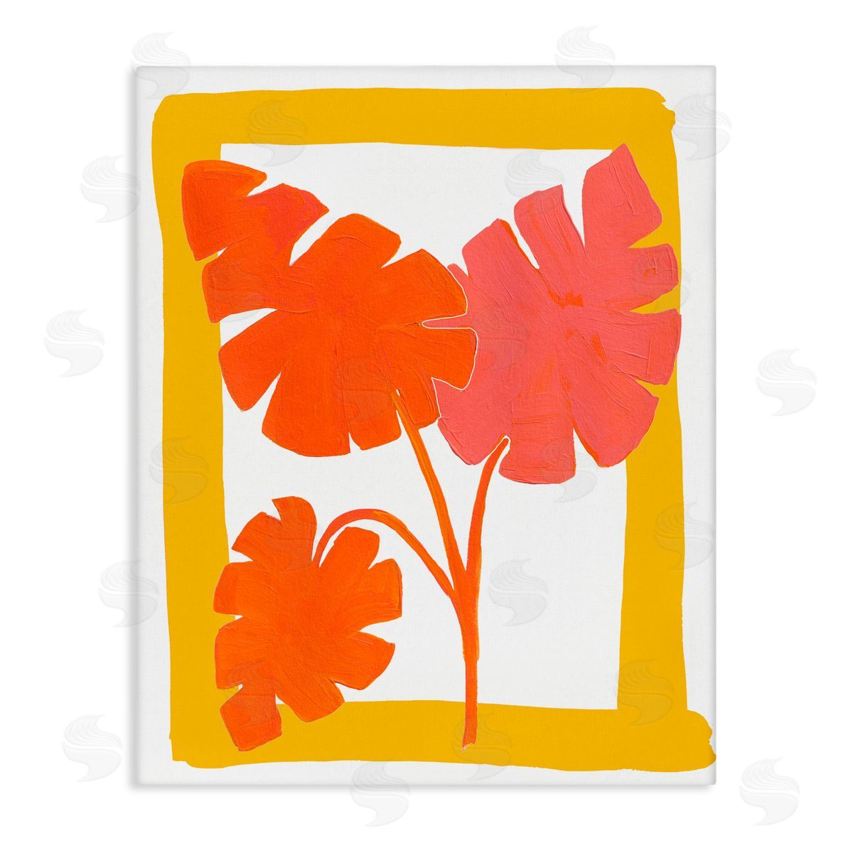 Bronwyn Baker The New Oasis Leaves Canvas Wall Art Print