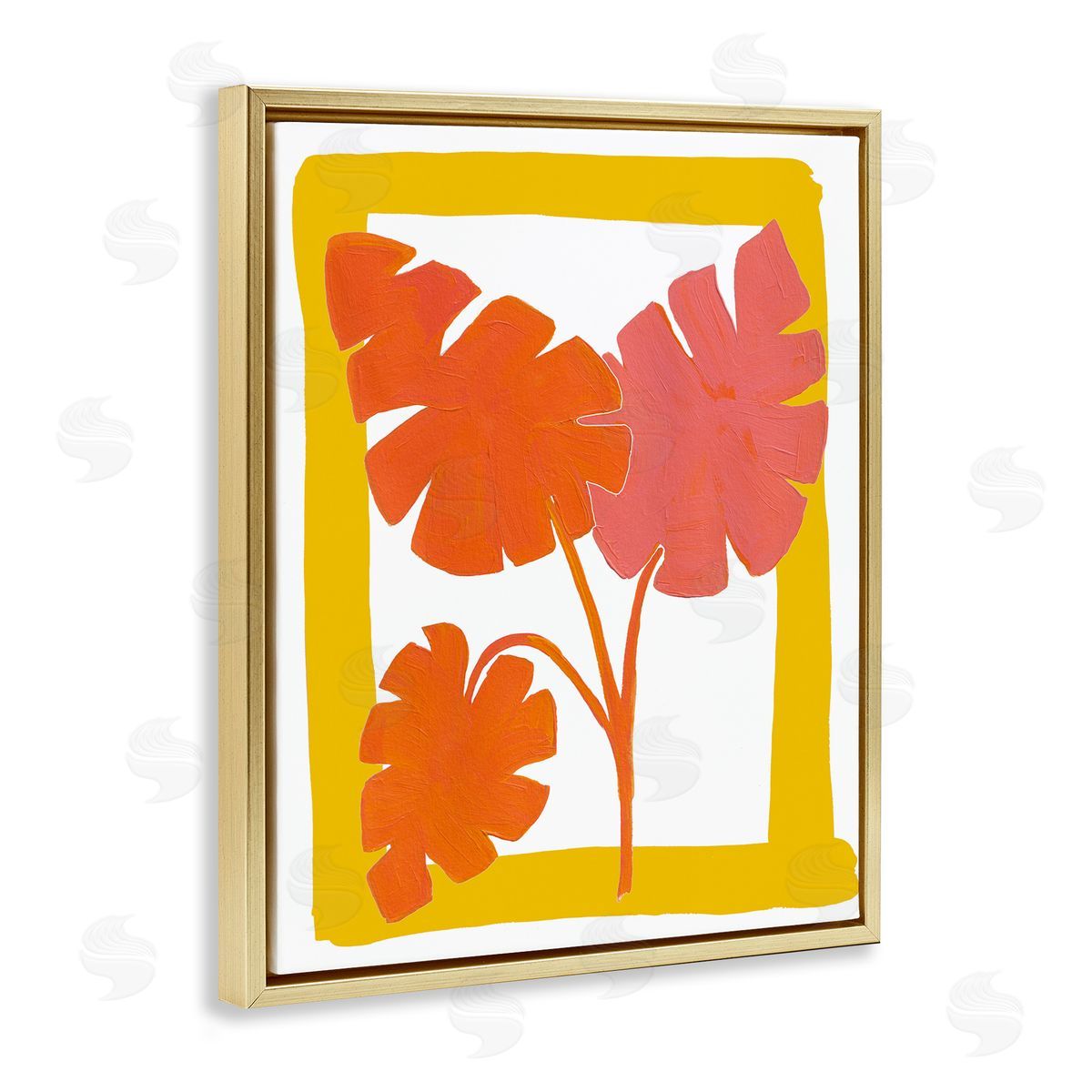 Bronwyn Baker The New Oasis Leaves Canvas Wall Art Print