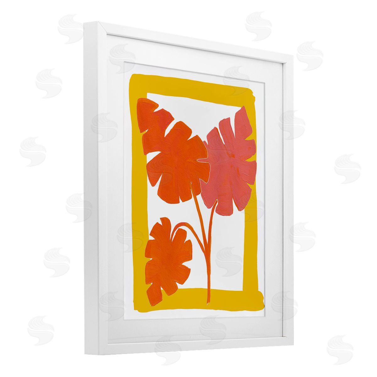 Bronwyn Baker The New Oasis Leaves Canvas Wall Art Print