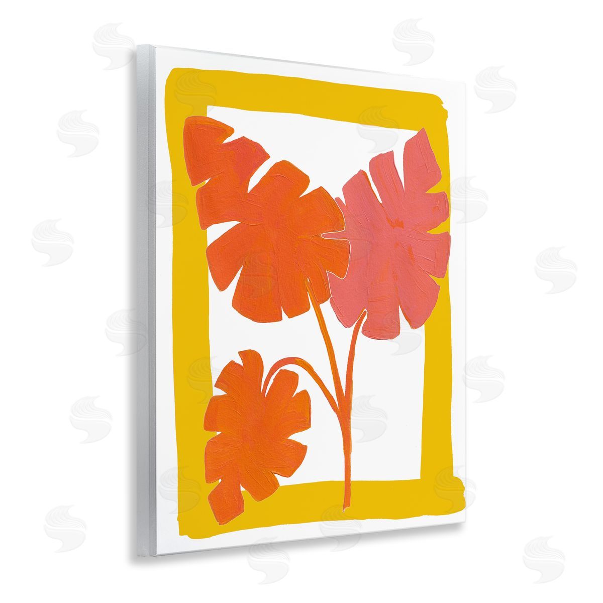 Bronwyn Baker The New Oasis Leaves Canvas Wall Art Print