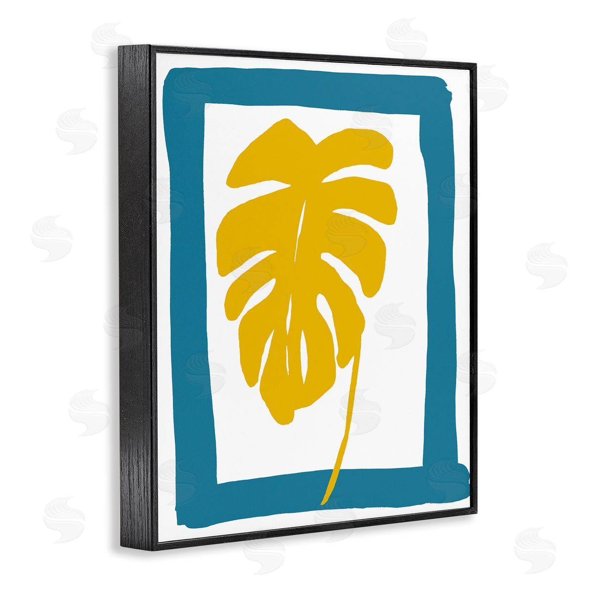 Bronwyn Baker New Oasis Monstera Leaf Canvas Wall Art Print
