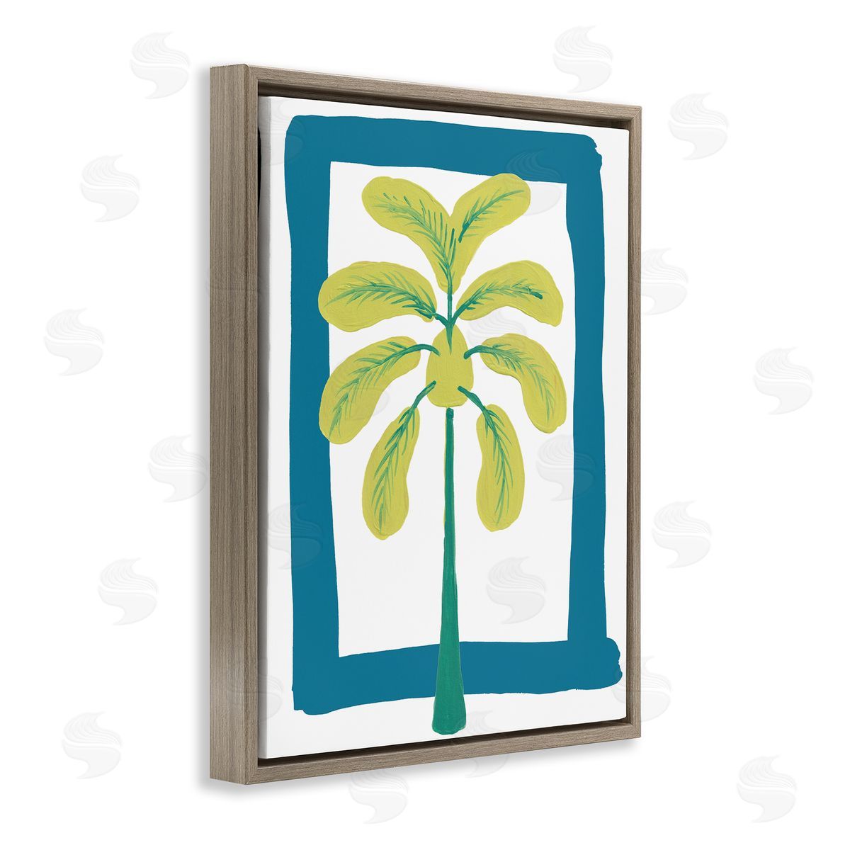 Bronwyn Baker New Oasis Palm Tree Canvas Wall Art Print