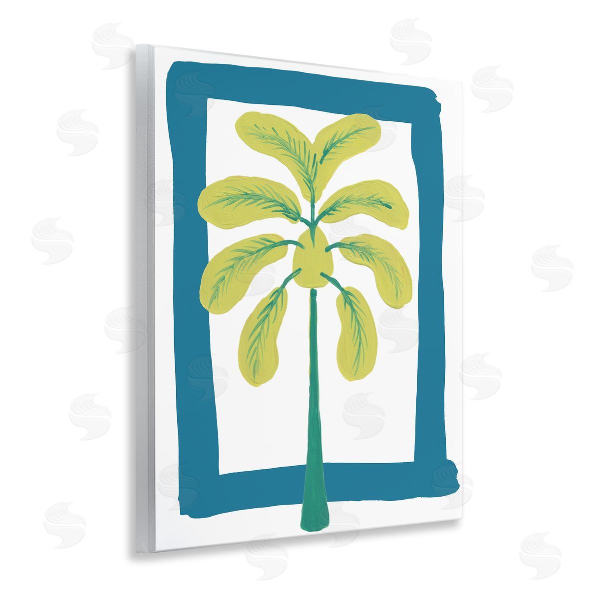 Bronwyn Baker New Oasis Palm Tree Canvas Wall Art Print