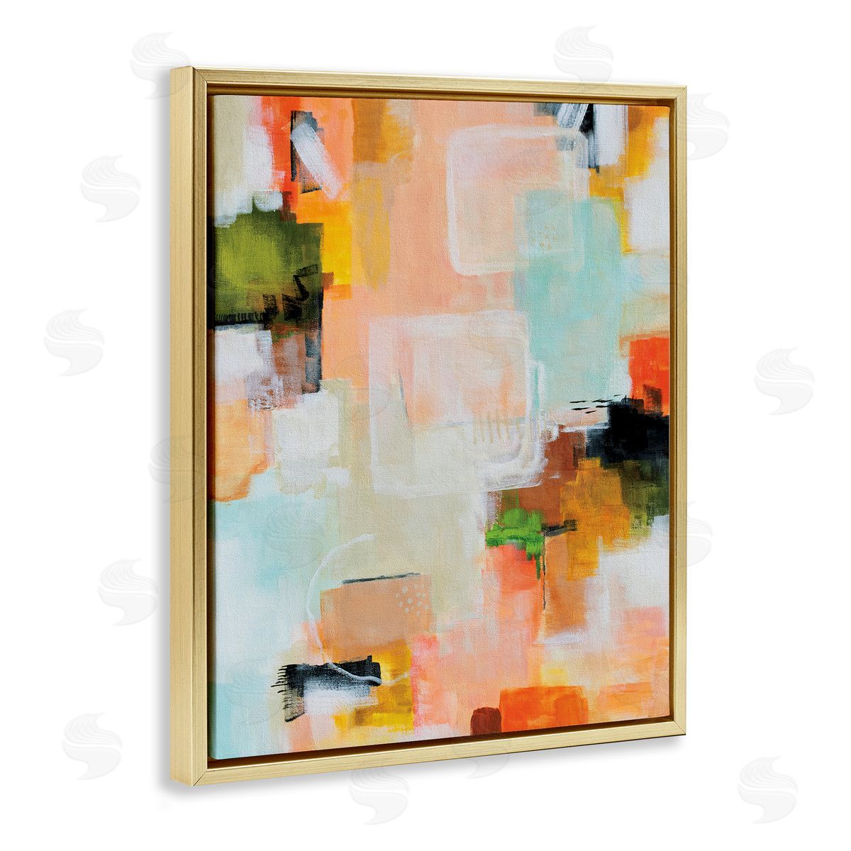 Katherine Irvin Deconstructed Love Abstract Canvas Wall Art Print