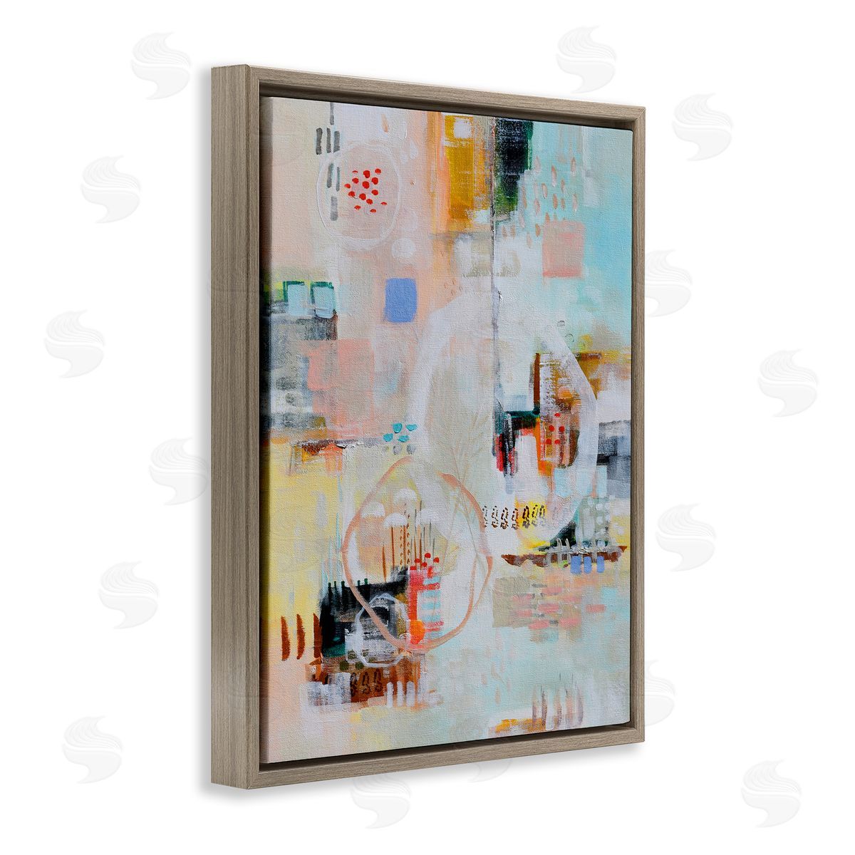 Katherine Irvin Summer Lust Abstraction Canvas Wall Art Print