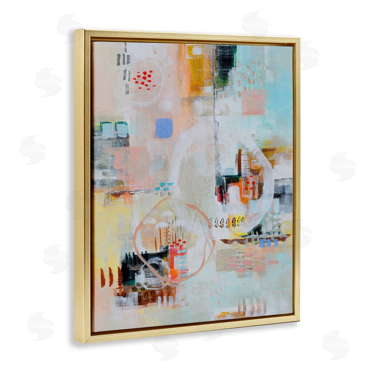 Katherine Irvin Summer Lust Abstraction Canvas Wall Art Print