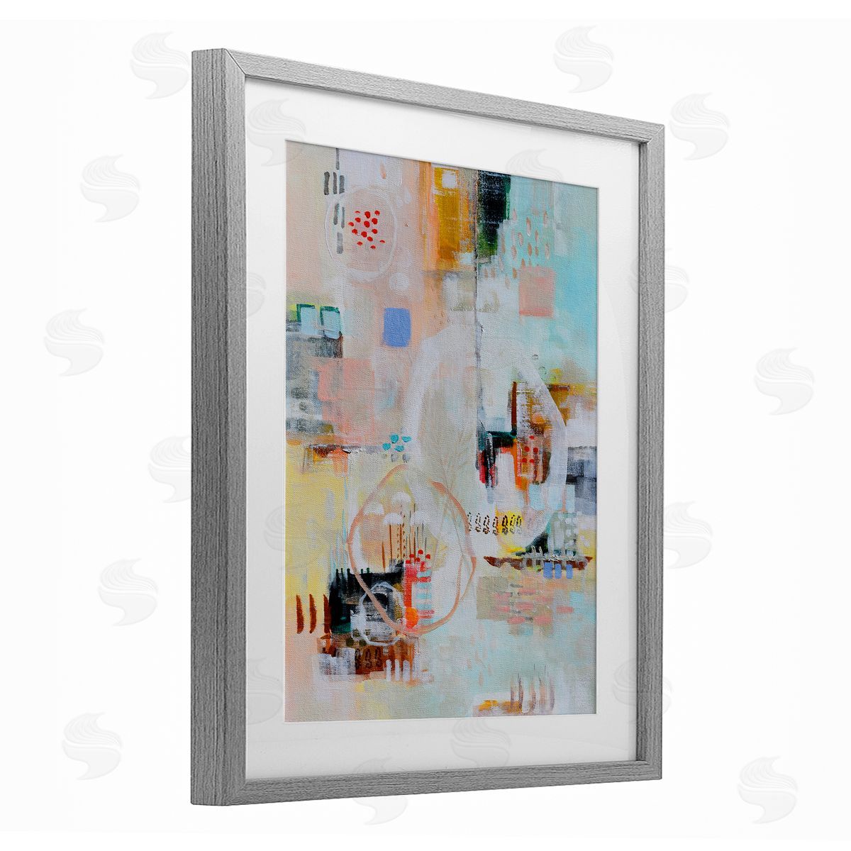 Katherine Irvin Summer Lust Abstraction Canvas Wall Art Print