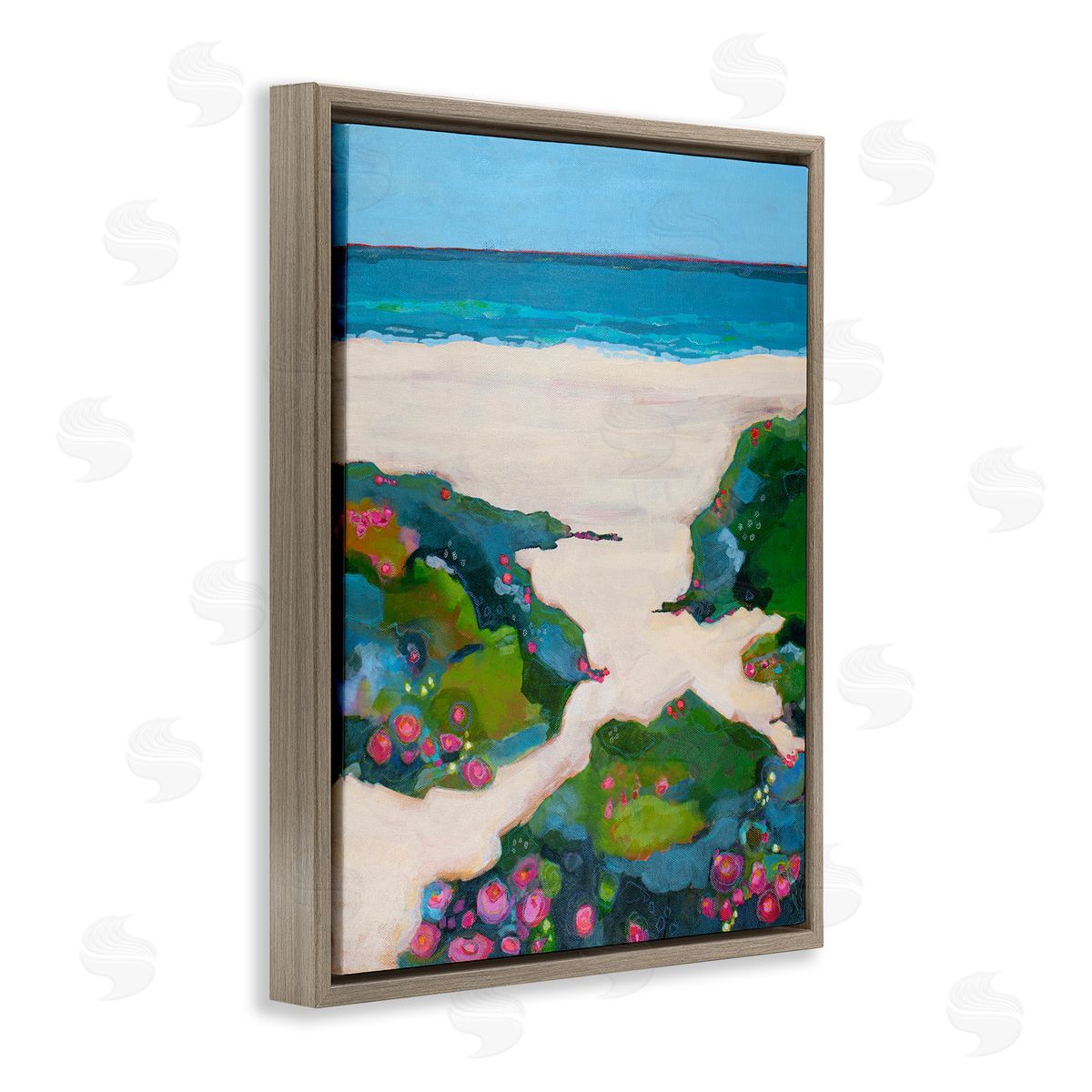 Dorothy Holmes Mohler Coast Is Clear Landscape Canvas Wall Art Print