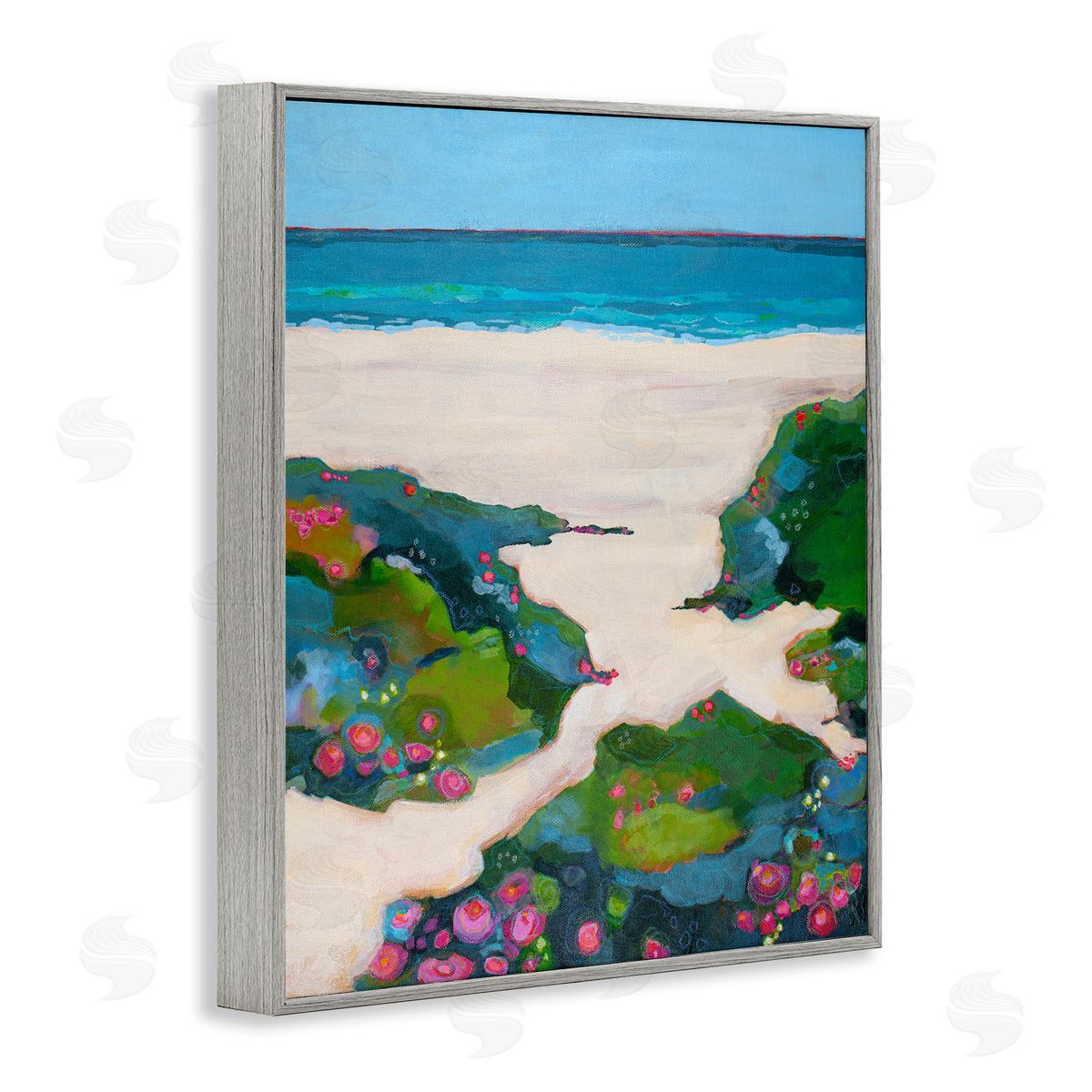 Dorothy Holmes Mohler Coast Is Clear Landscape Canvas Wall Art Print