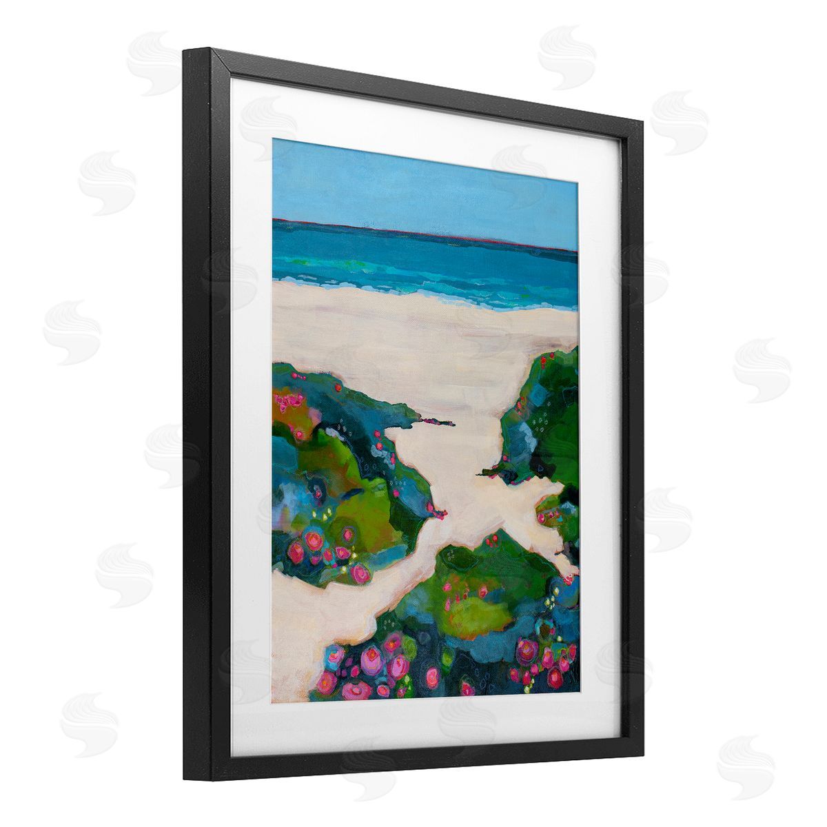 Dorothy Holmes Mohler Coast Is Clear Landscape Canvas Wall Art Print