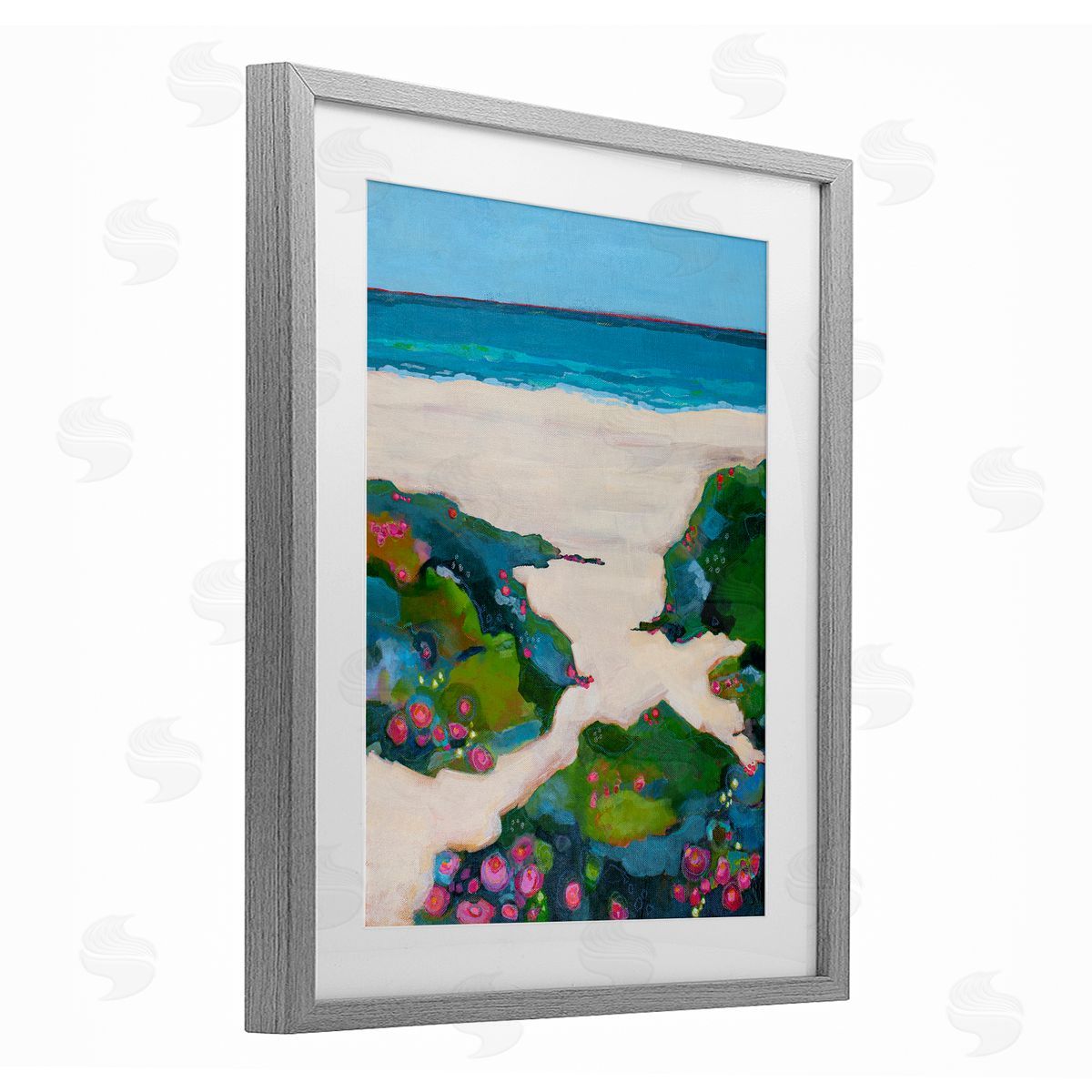 Dorothy Holmes Mohler Coast Is Clear Landscape Canvas Wall Art Print