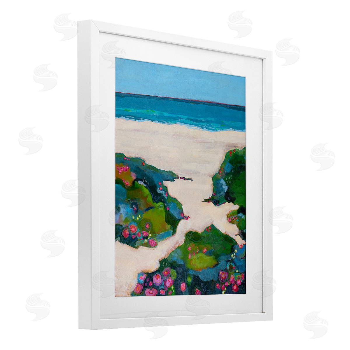 Dorothy Holmes Mohler Coast Is Clear Landscape Canvas Wall Art Print