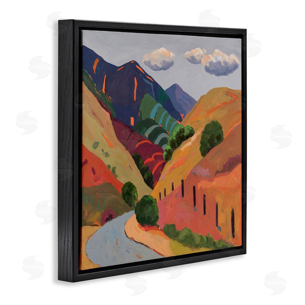 Jenny Wantuch Wanaka Valley Landscape Canvas Wall Art Print