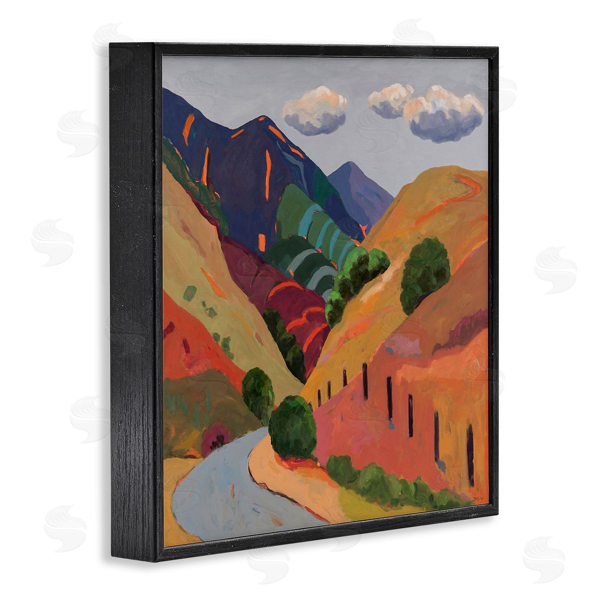 Jenny Wantuch Wanaka Valley Landscape Canvas Wall Art Print