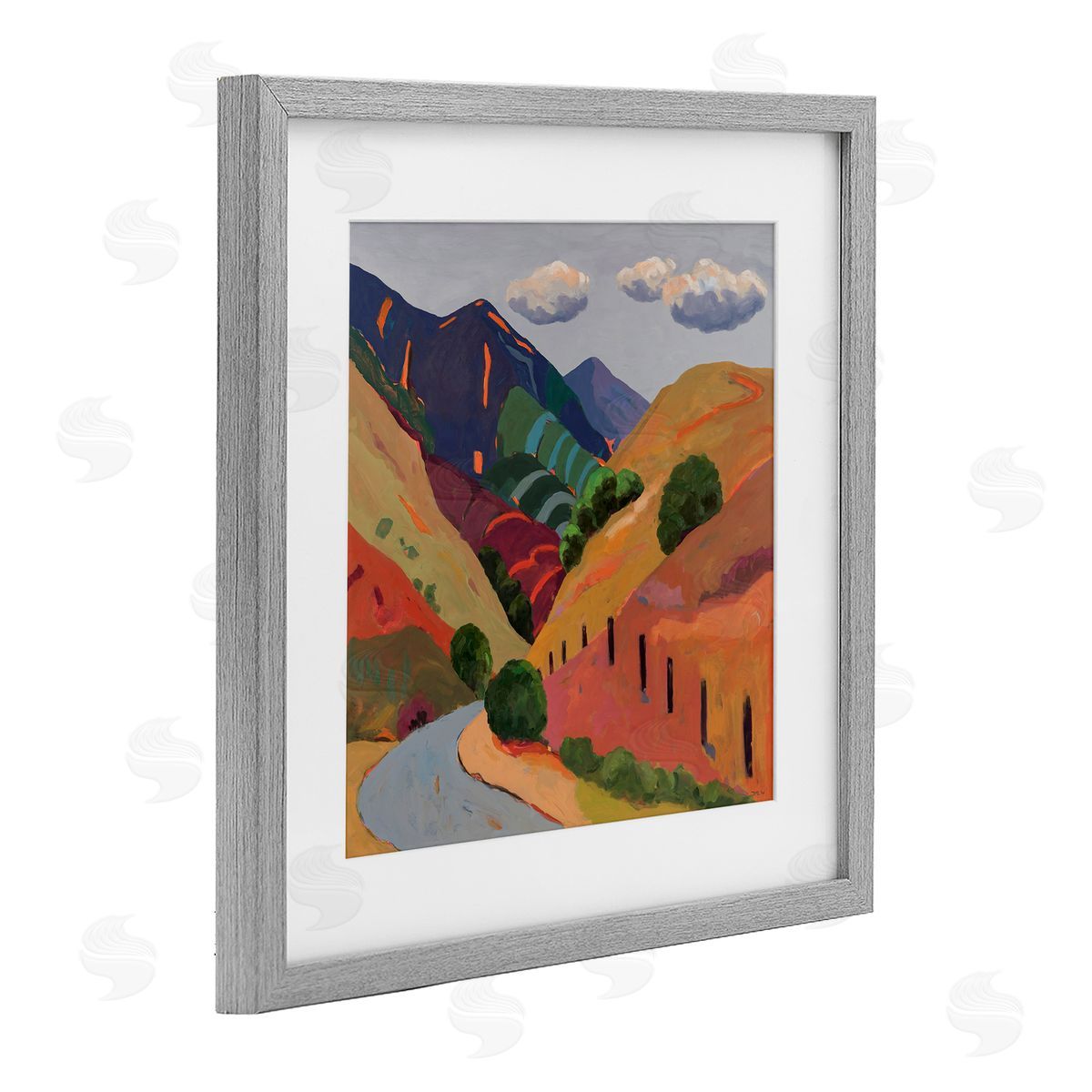 Jenny Wantuch Wanaka Valley Landscape Canvas Wall Art Print