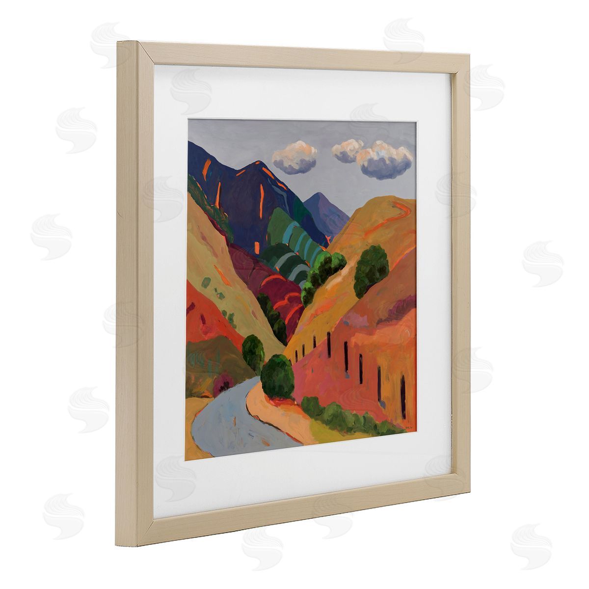 Jenny Wantuch Wanaka Valley Landscape Canvas Wall Art Print
