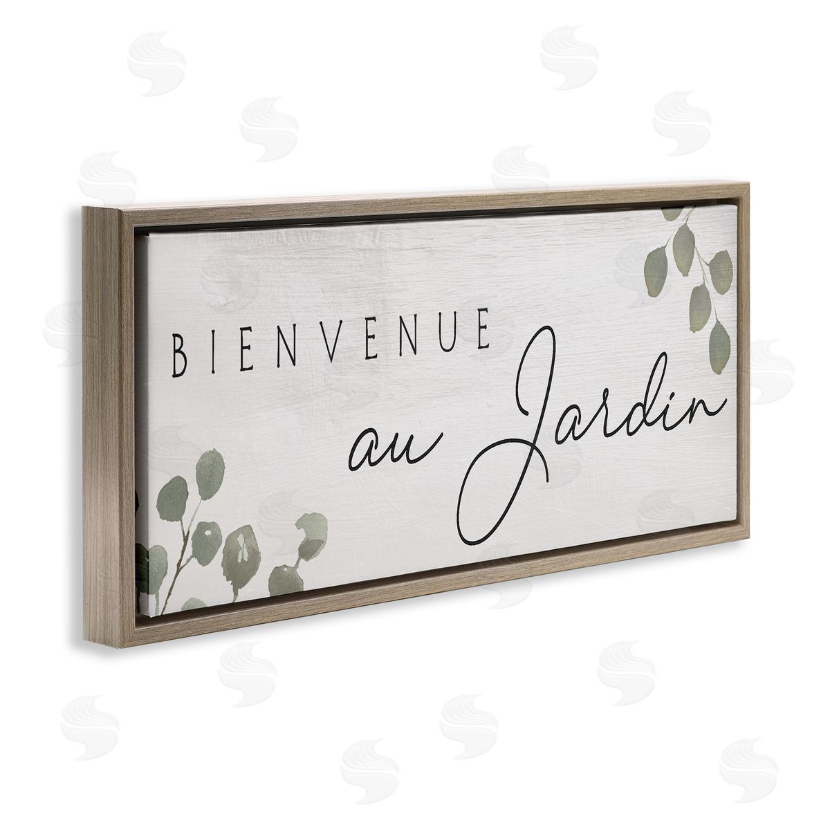 Lil' Rue Subtle Welcome Garden Canvas Wall Art Print