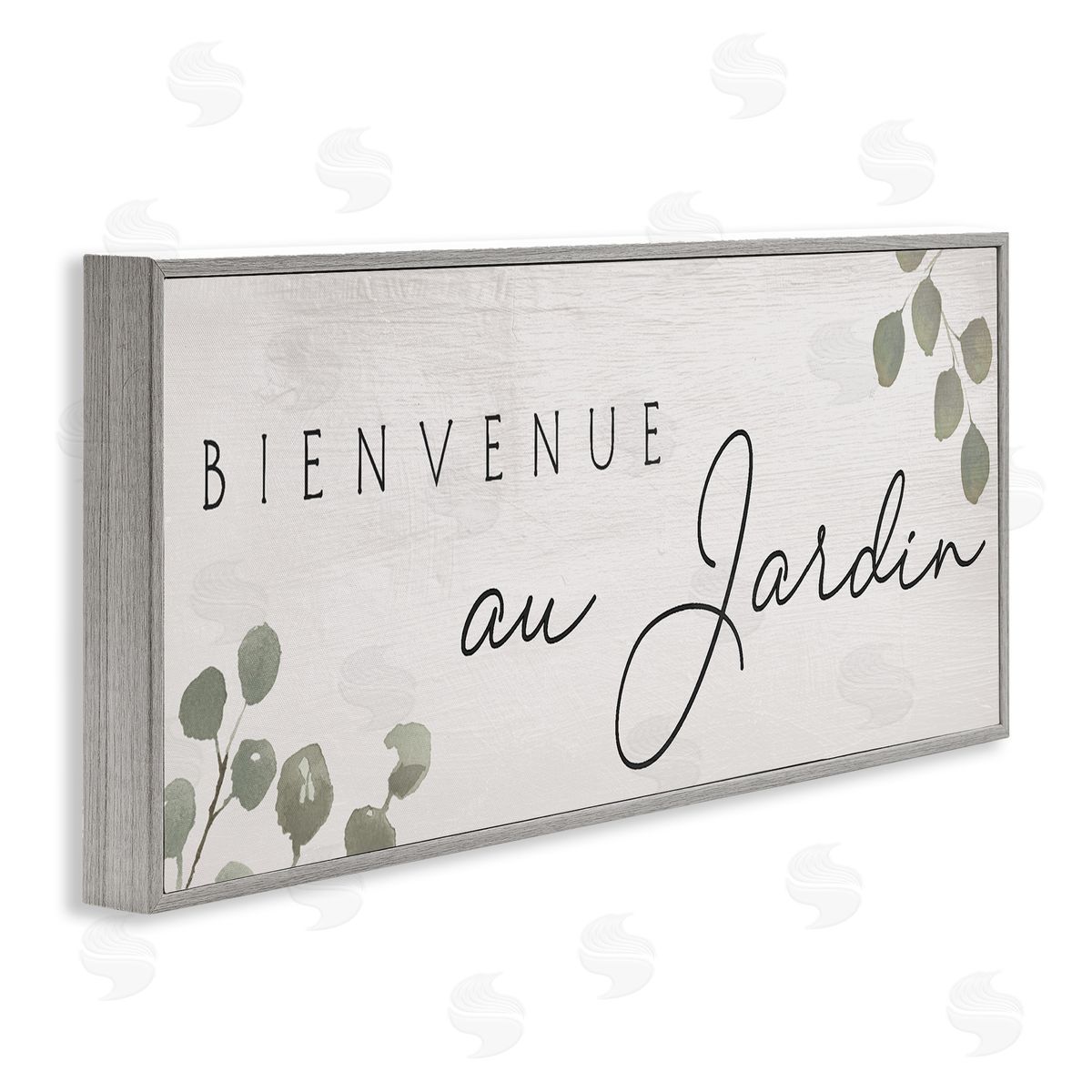 Lil' Rue Subtle Welcome Garden Canvas Wall Art Print