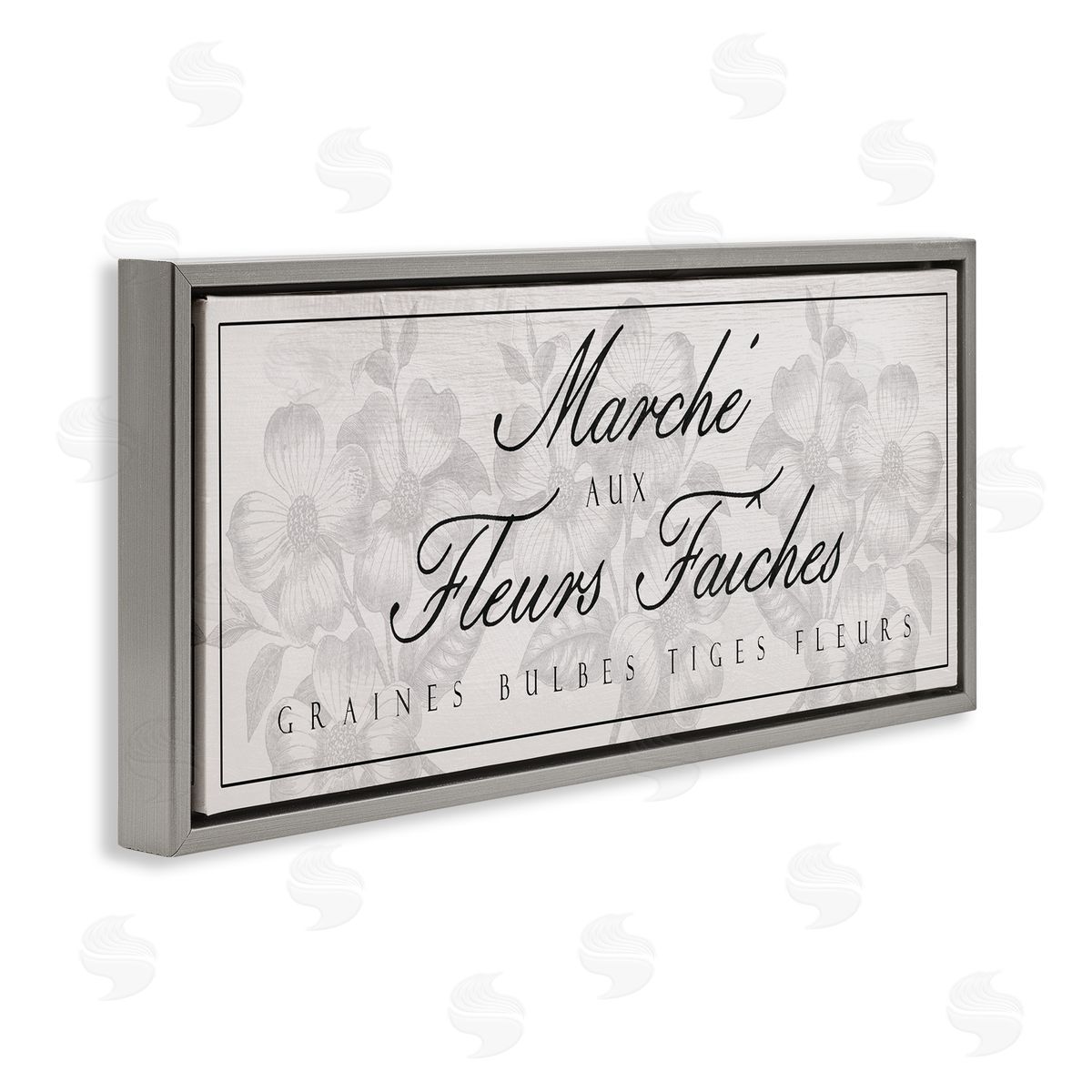 Lil' Rue Vintage French Flower Market Canvas Wall Art Print