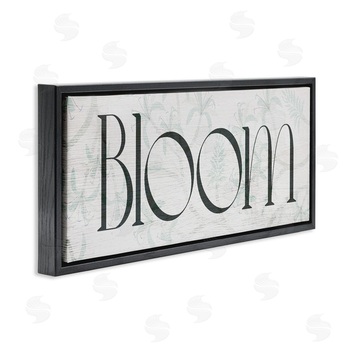 Lil' Rue Bloom on Faded Florals Canvas Wall Art Print