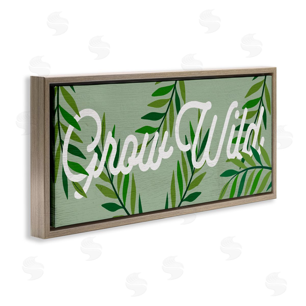 Lil' Rue Retro Grow Wild Tropics Canvas Wall Art Print