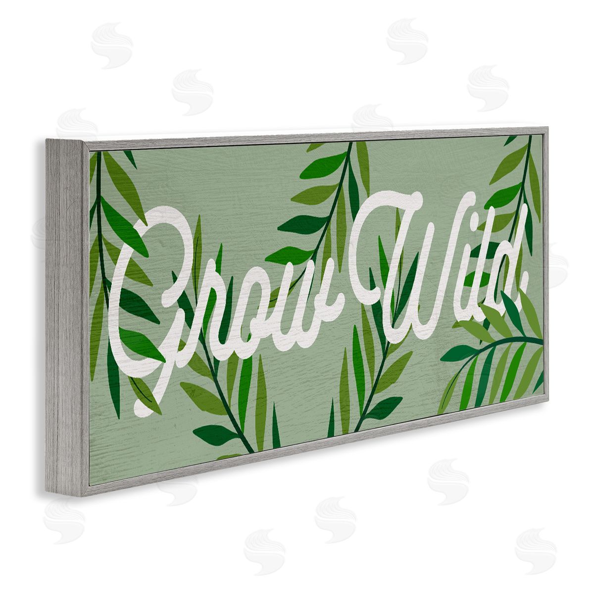 Lil' Rue Retro Grow Wild Tropics Canvas Wall Art Print