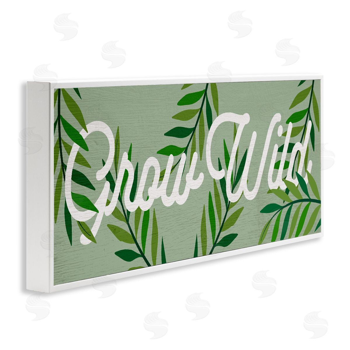 Lil' Rue Retro Grow Wild Tropics Canvas Wall Art Print