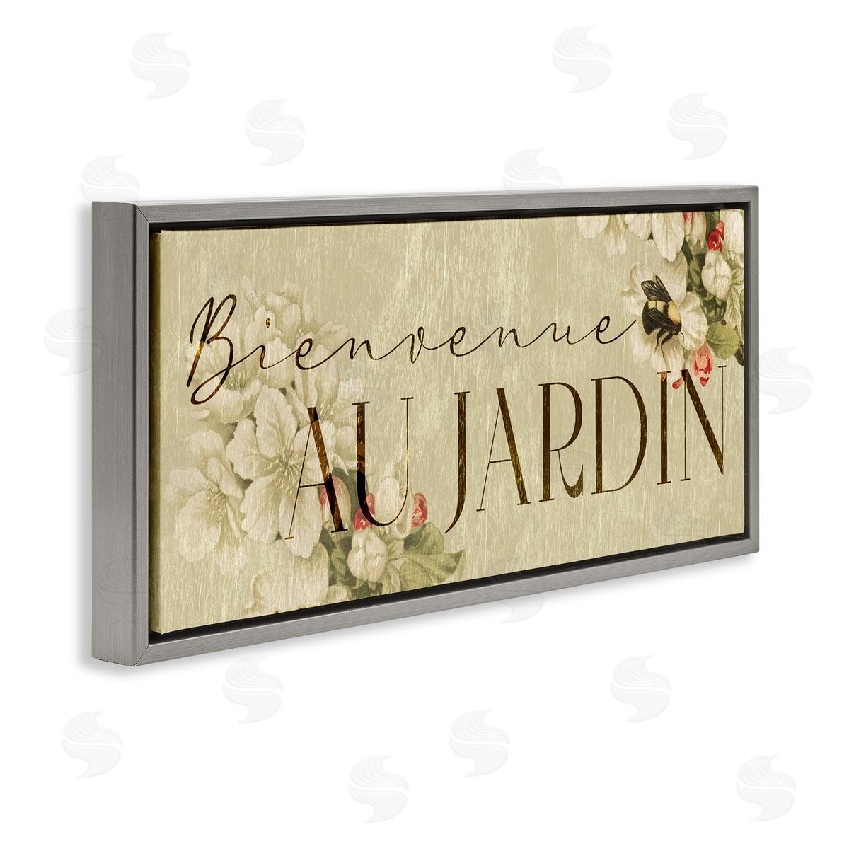 Lil' Rue Vintage Garden Welcome Canvas Wall Art Print